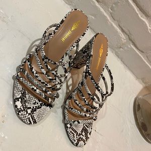 Snake Skin Heels *SOLD